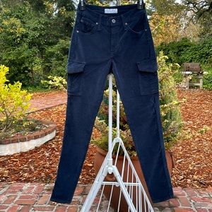 James, Jeans, high end, velour/velvet jeans with pockets, size 24